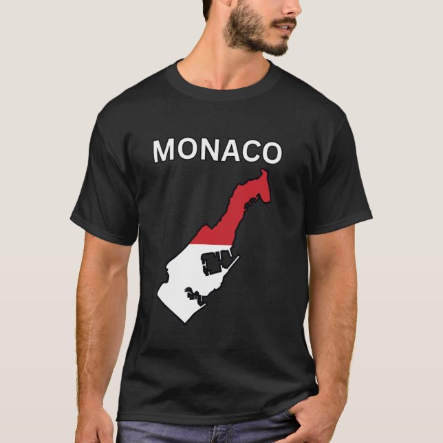 Camiseta Design de Mônaco (Frente)
