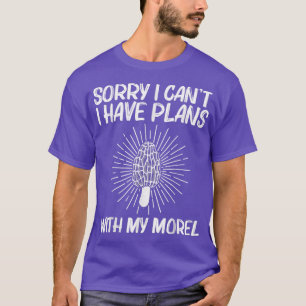 Camiseta Design De Morel Bonito Para Homens Mulheres Morel
