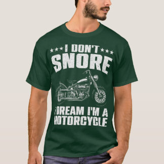 Camiseta Design De Motocicleta Funcional Para Homens Motoci