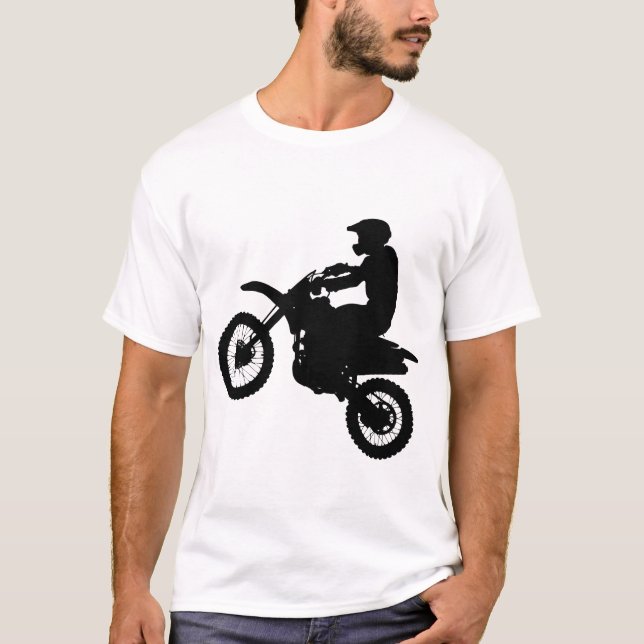 Camiseta Design de motocicleta incrível para o dia a dia (Frente)