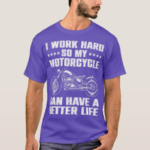 Camiseta Design De Motocicleta legal Para Homens Motociclet
