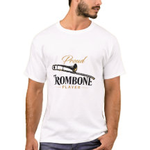 Design de Música de Trombone Orgulhoso Minimalista