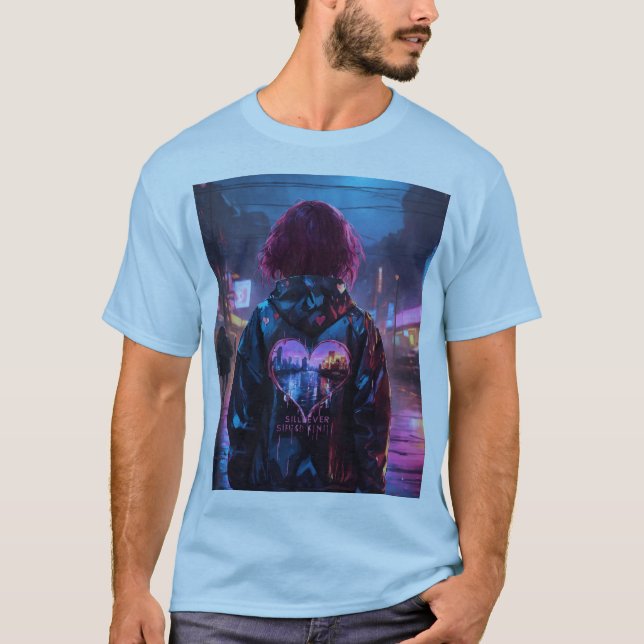 Camiseta design de na moda T-Shirt (Frente)