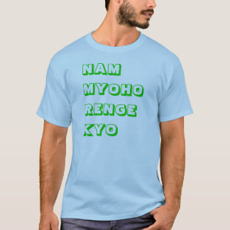 Camiseta Design de Nam Myoho Renge Kyo