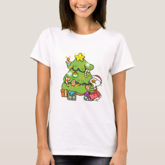 Camiseta design de natal bonitinho