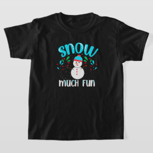 Camiseta Design de Natal com Retro Magnético de inverno