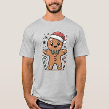 Design de Natal de Biscoito de Gengibre Fofo
