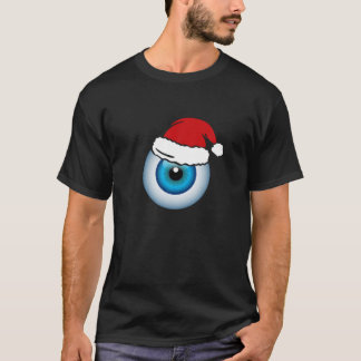 Camiseta Design de Natal de Santa Hat