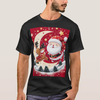 Camiseta design de natal de t-shirt