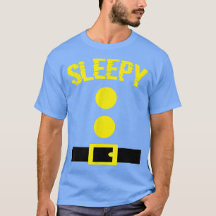 Camiseta Design de Natal do Halloween, anão adormecido