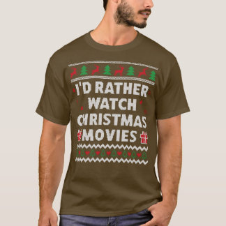 Camiseta Design de Natal Feio Engraçado Coisas Do Natal