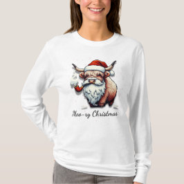 Camiseta Design de Natal Moo-ry