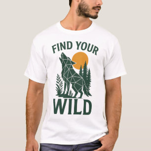 Camiseta Design de Natureza Aventura ao Ar Livre
