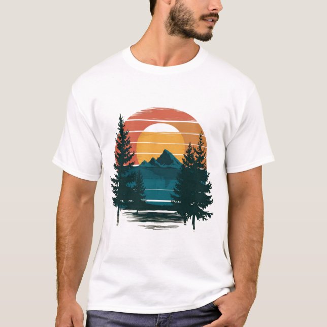 Camiseta design de natureza legal (Frente)
