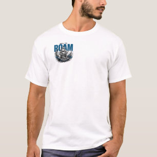 Camiseta design de Navio Pirata Gráfico de Aventura no Oc