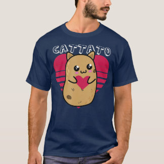 Camiseta Design de Noveldade Hilariante de Batata de Batata