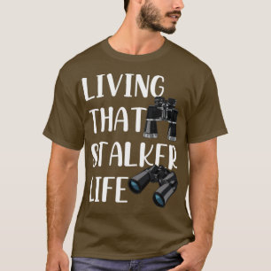 Camiseta Design de observação de pássaros para um observado