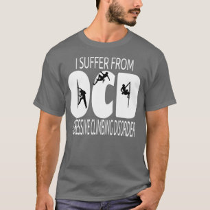 Camiseta DESIGN de OCD I sofre de perturbação obsessiva de