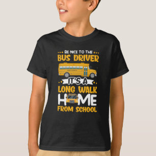 Camiseta Design De Ônibus Para Barramento Escolar Ou Condu