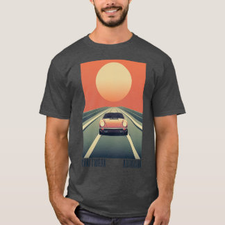 Camiseta Design de origem retrô estético do Kraftwerk Autob