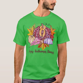 Camiseta Design de outono bonito