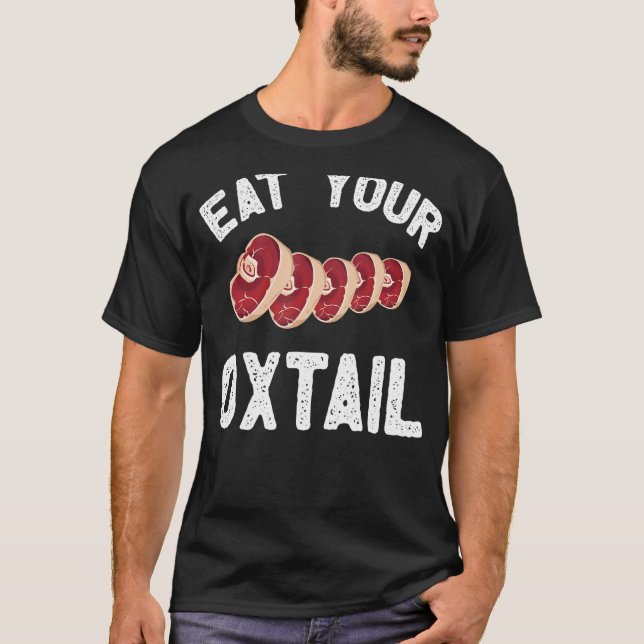 Camiseta Design de Oxtail Roupa Incrível (Frente)