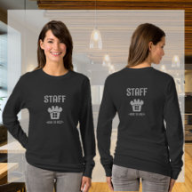 Design de padaria uniforme do funcionarios preto