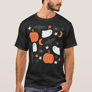 Camiseta Design de padrão de Halloween