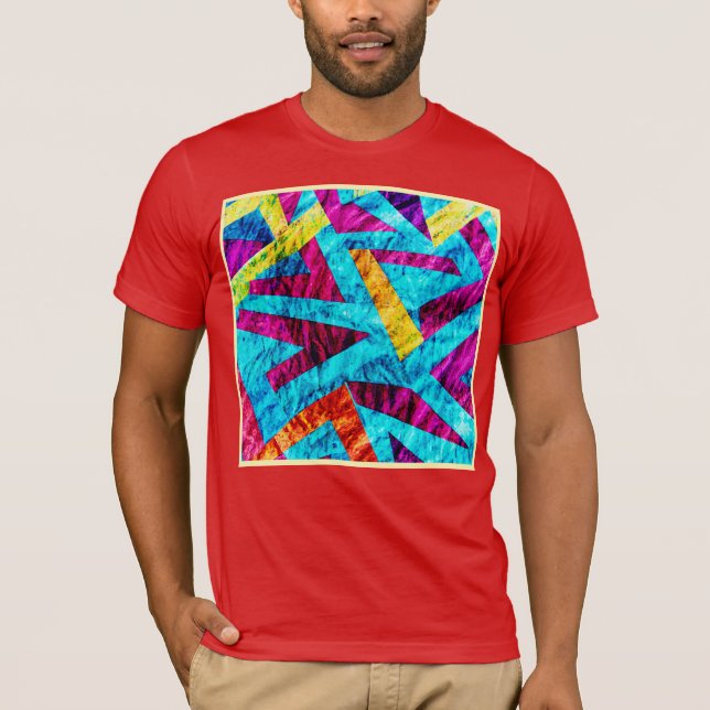 Camiseta Design de padrão expresso (Frente)