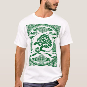 Camiseta Design de Padrão Japonês Tradicional 0012