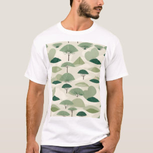 Camiseta Design de Padrão Japonês Tradicional 0052