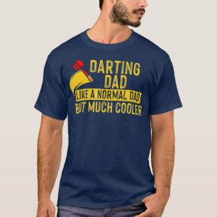 Camiseta Design De Pai De Dardo Para Homens Do Jogador De D