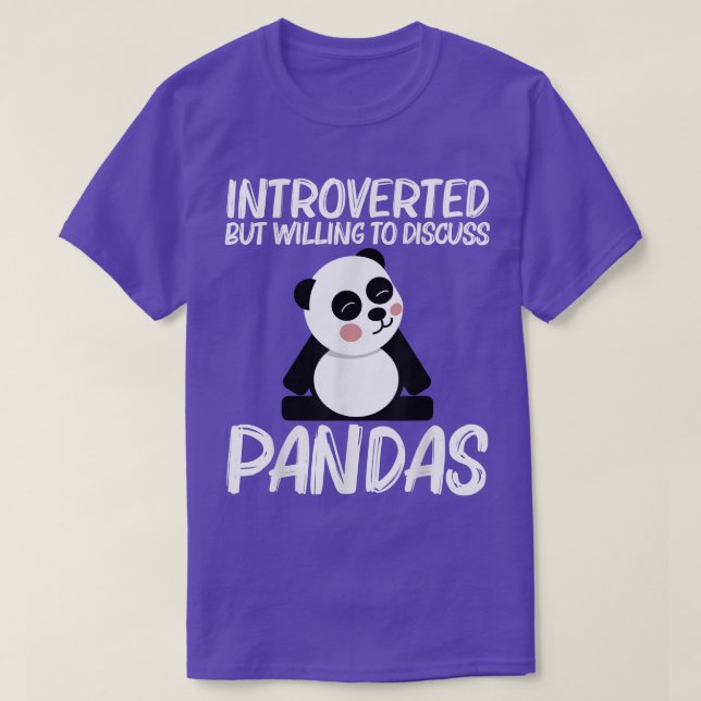 Camiseta Design De Panda Engraçado Para Homens Mulheres Bra (Frente do Design)