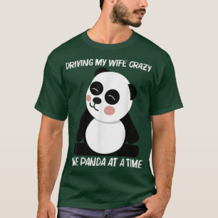 Camiseta Design De Panda Engraçado Para Homens Pai Urso Bra