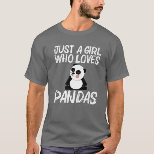 Camiseta Design De Panda Engraçado Para Meninas Mãe Urso Br
