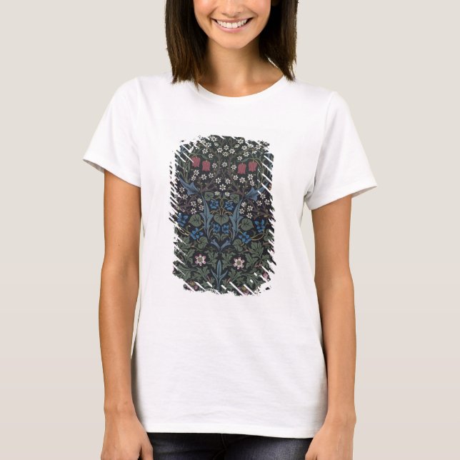 Camiseta design de papel de parede 'Blackthorn', 1892 (Frente)