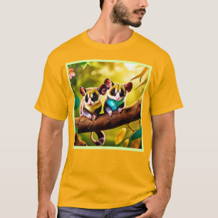 Camiseta Design de Par de Glider Doce