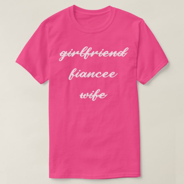 Camiseta Design de Parceiro para Esposa Envolvida (Frente do Design)