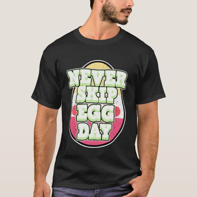 Camiseta design de páscoa para homens e mulheres - Nunca pu (Frente)