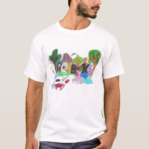 Camiseta Design de Pedra do grafite nº 1: Cor "ROCK" dos an
