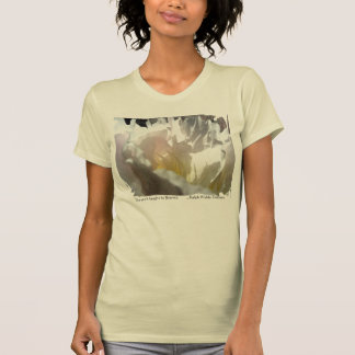 Camiseta Design de Peony Branca