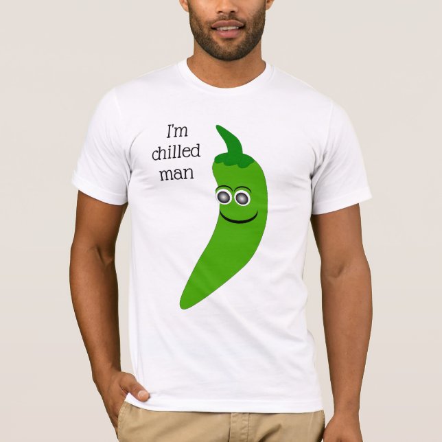 Camiseta Design de Pepper Verde Personalizado (Frente)
