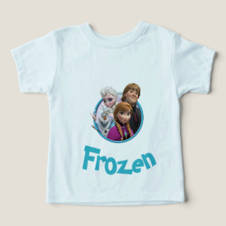 Camiseta (design de personagem Frozen)