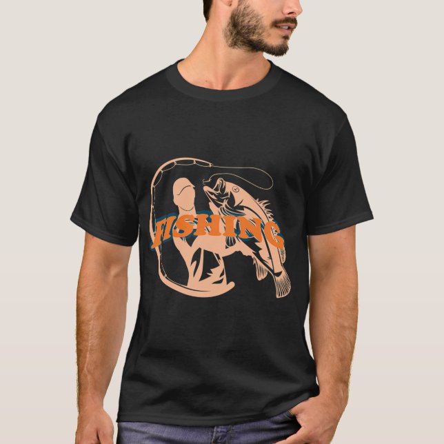 Camiseta Design de Pesca (Frente)