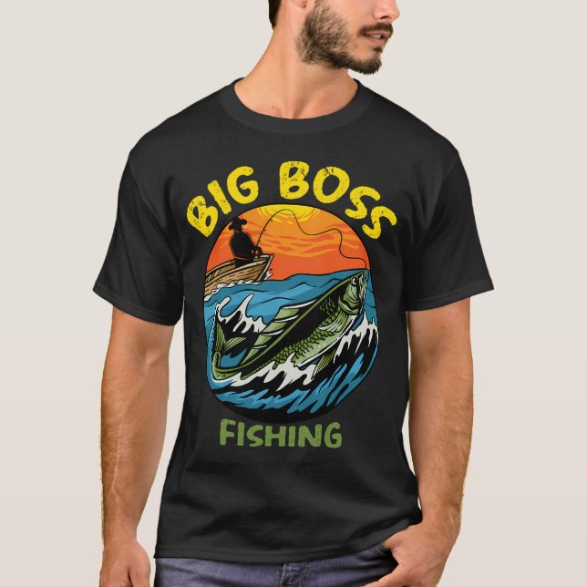 Camiseta Design de Pesca (Frente)