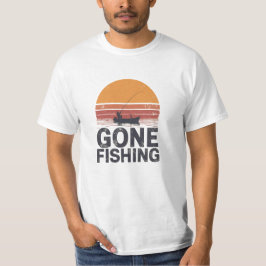 Camiseta Design de Pesca de Osso