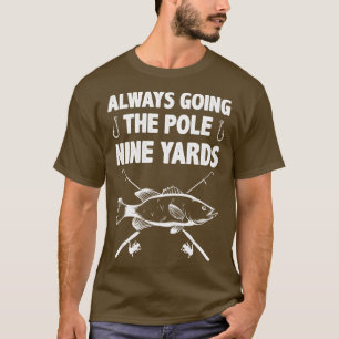 Camiseta Design de Pesca Engraçado para Peixes 1