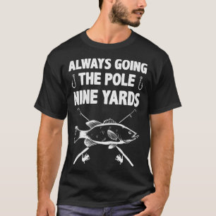 Camiseta Design de Pesca Engraçado para Peixes 1