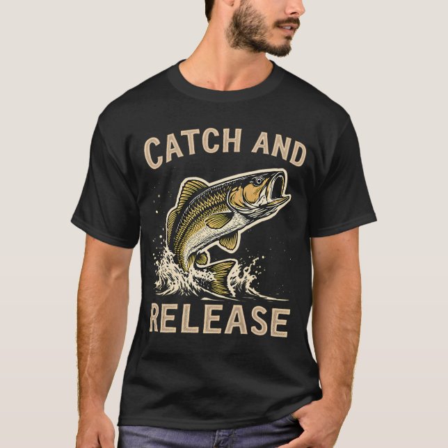 Camiseta Design de Pesca Esportiva Off The Hook (Frente)