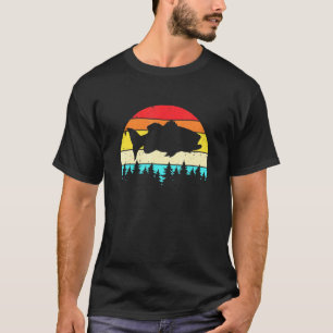 Camiseta Design de pesca para pesca de vara de pescar